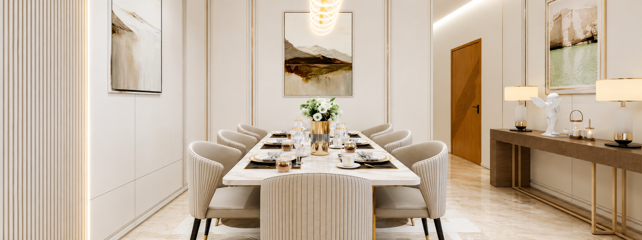 Dining area at Apex Èlyria
